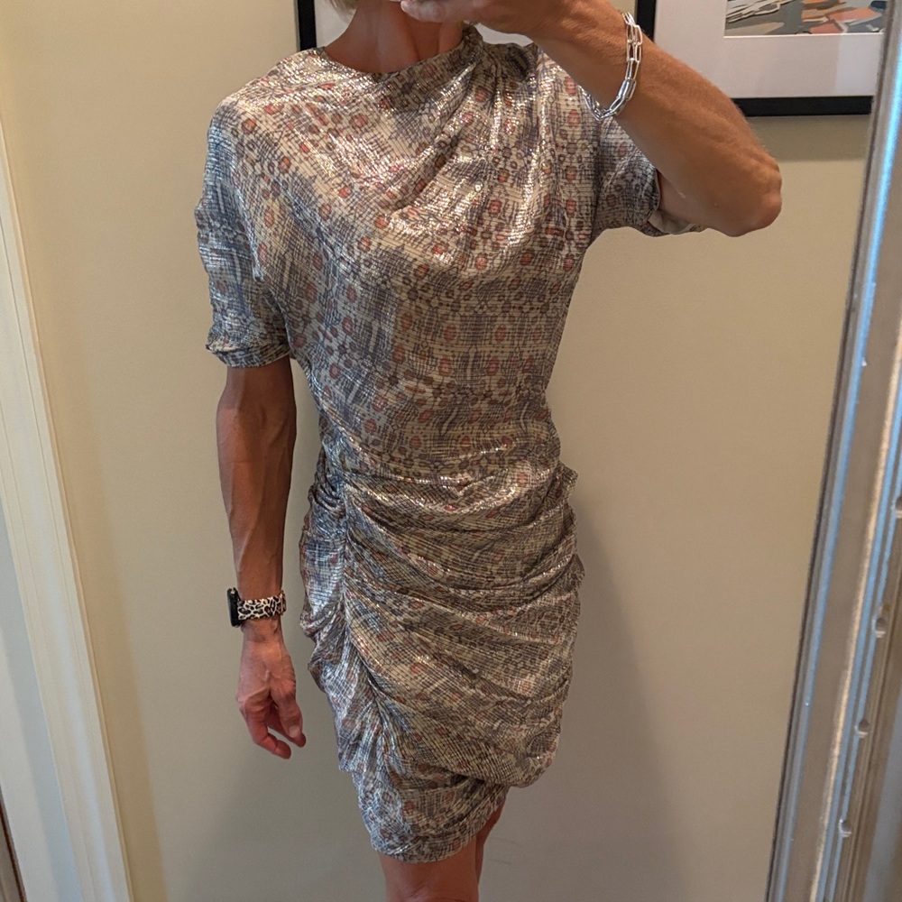 Shimmering Silk Isabel Marant Dress